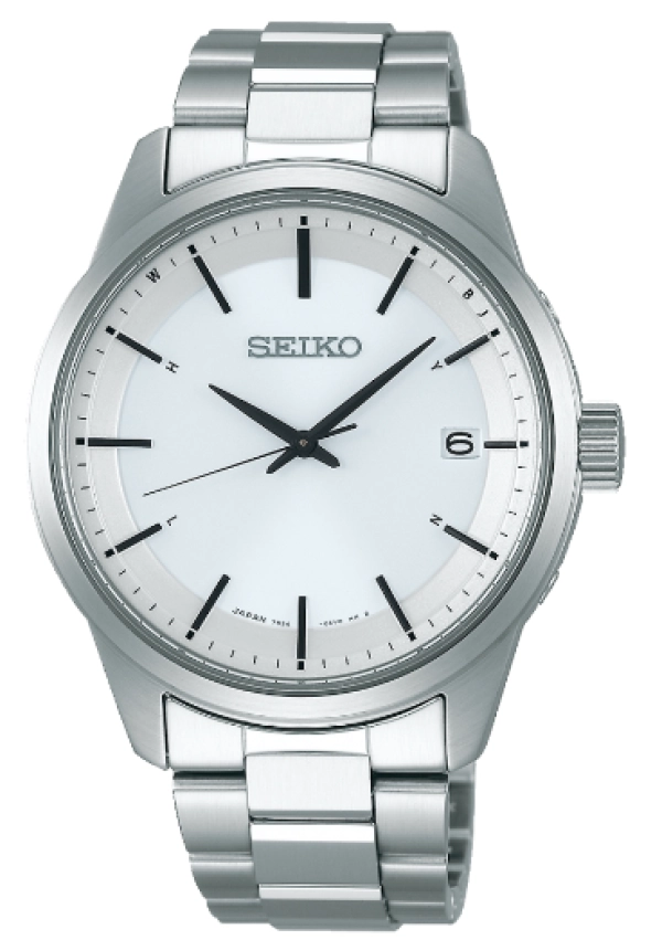 SEIKO ソーラー電波 7B24-0BR0 SBTM251 ホワイト 超美品