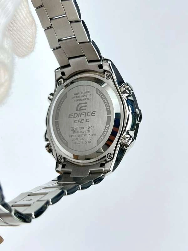 Casio Edifice EMA-100DJ-1A2JF | size 44mm | Mã số 2924