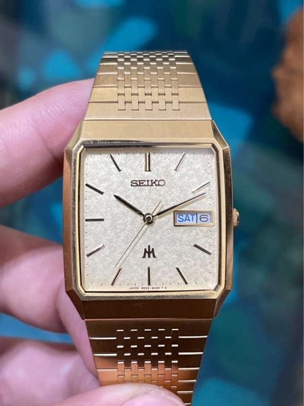 M 104 ng h Seiko Majesta 9533 5020 Made in Japan Gold