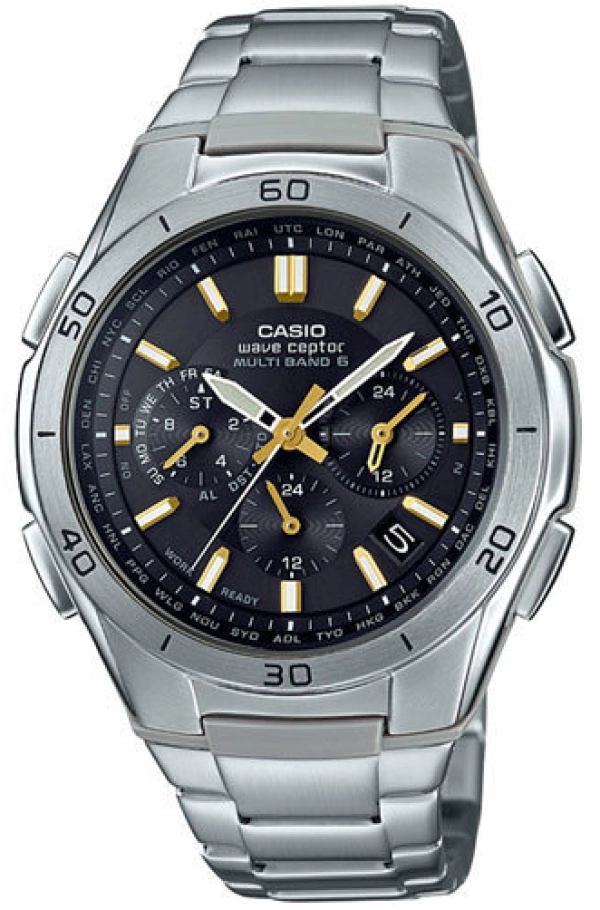 CASIO wave ceptor WVQ−M410DE−1A2JF CASIO WAVECEPTOR WVQ-M410DE-1A2JF Multiband 6 men Watch New