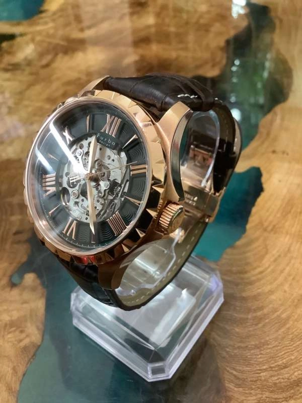 ĐÔNG HỒ - Hiệu FURBO - chính hãng - Made JAPAN - máy Automatic 21 Jewels -  Size 42