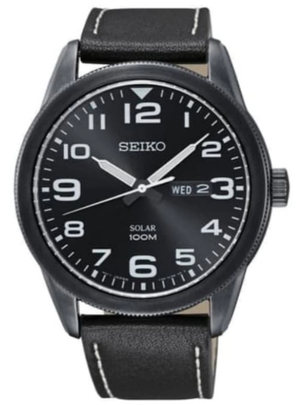 Seiko Solar SNE477P1 V158 0BC0 Size 43.5mm M s 6581