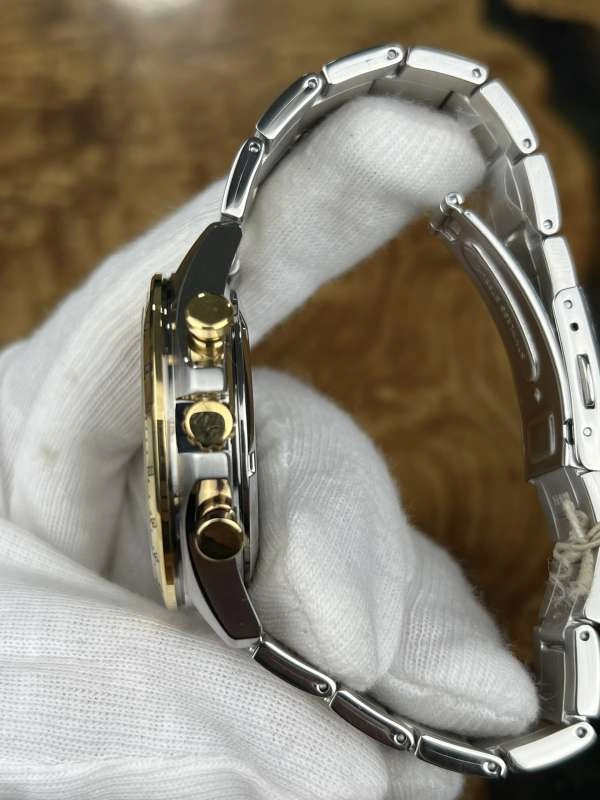 時計 SEIKO SBTR024 8T63-00D0 SEIKO Chronograph 8T63-00D0 Quartz Bezel Champagne Gold