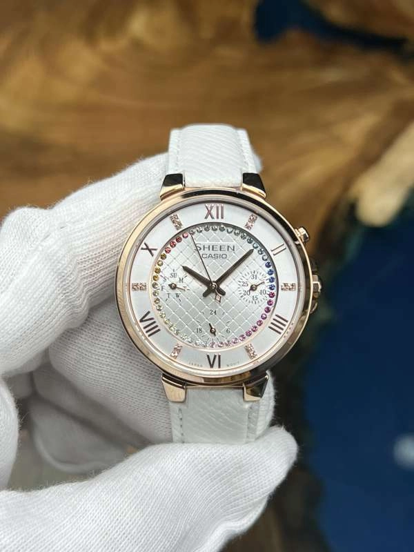 時計 CASIO SHE-3041GLJ-7AJF Đồng Hồ Nữ Casio Sheen SHE-3041GLJ-7AJF | size 32.5mm | Mã