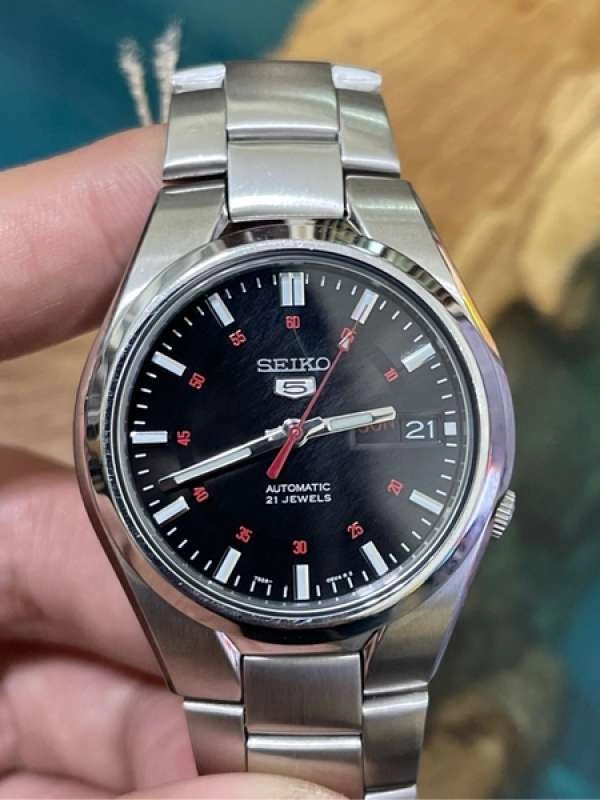 Seiko 5 Automatic 21 ch n k nh 7S26 02F0 m u b c dial en