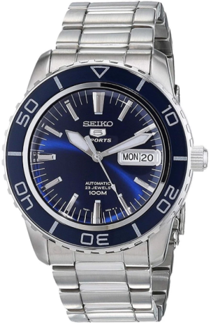 SEIKO セイコー5スポーツ　SNZH53 7S36-04N0 Seiko 5 Sports 7S36-04N0 Day Date Blue Silver 23jewels