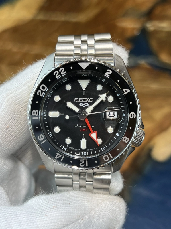 SEIKO セイコー5スポーツGMT SBSC001 4R34-00A0 Seiko 5 sports GMT